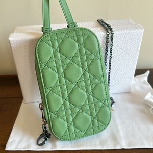 Lady Dior Phone Holder